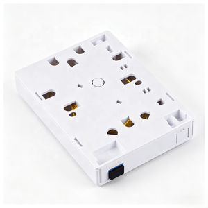 Caja Terminal de Roseta de Fibra Óptica FTTH OTB de 1 Núcleo para Montaje en Escritorio o Pared, para Adaptador Simplex SC/Dúplex LC, Equipo de Red Interior - Product Image 4