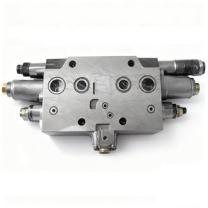 Katup Spool <span class=keywords><strong>Excavator</strong></span> PC120-6 Suku Cadang Hydraulic Breaker Mesin 20 Ton Merek YLF Katup Kontrol Cadangan Auxiliary Standby Model - Product Image 1