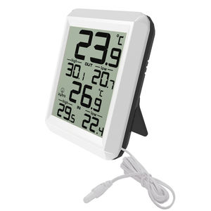 FT0422 Innen-Außen <span class=keywords><strong>thermometer</strong></span> mit wasserdichter kabel gebundener Temperatur sonde Hausgarten gebrauch - Product Image 2