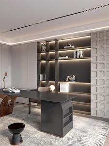 Librero Moderno <span class=keywords><strong>de</strong></span> <span class=keywords><strong>Madera</strong></span> con Estantes <span class=keywords><strong>de</strong></span> Aluminio, Altura Ajustable, Diseño Modular, Capacidad para 5 Estantes, Instalación en Pared, Fácil Montaje - Product Image 3