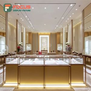 Sistema de Exhibición de Joyería Minimalista, Panel de Vidrio Templado, Mostrador de Exhibición Comercial para Tiendas - Product Image 5