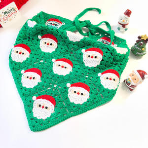 Nuovi Fasce <span class=keywords><strong>per</strong></span> Capelli Natalizie Wowei all'Uncinetto, Bandana in Cotone Lavorato a Maglia, Accessori <span class=keywords><strong>per</strong></span> Capelli Estetici, Sciarpa Lavorata a Maglia con Fiocchi di Neve - Product Image 6