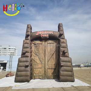 <span class=keywords><strong>Arche</strong></span> d'entrée gonflable de haute qualité pour parc d'attractions Jurassic Park - Product Image 4