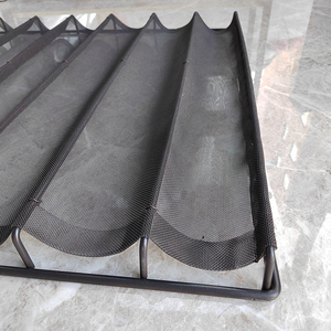 Bandeja de aluminio ranurado de alta calidad para hornear, 7/8/9/10/11, de acero inoxidable, para pan francés, baguette, tamaño personalizado - Product Image 3