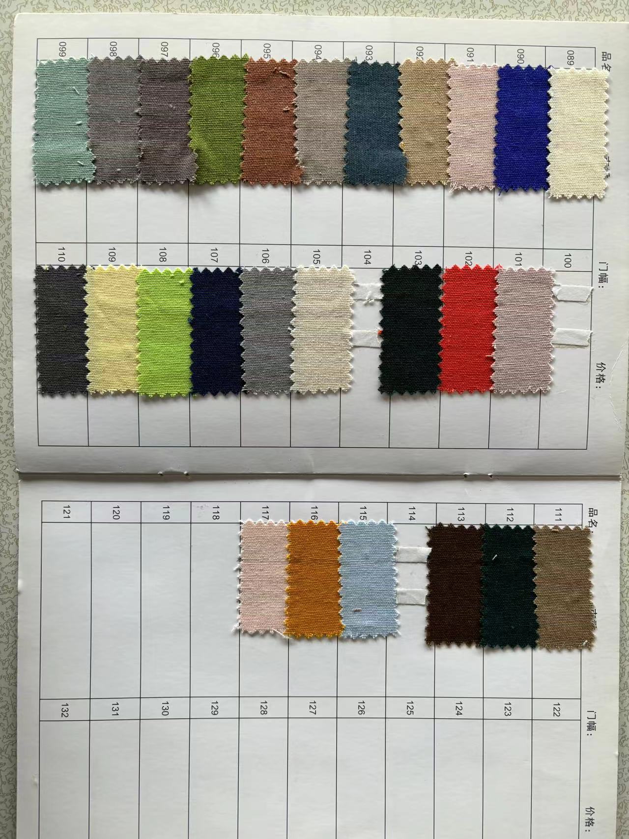 Tableau des couleurs 3-3