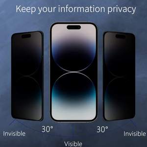 <span class=keywords><strong>30</strong></span> °   Protection d'écran en verre trempé 9H avec impression soyeuse pour iPhone 17 Pro <span class=keywords><strong>Max</strong></span>, compatible iPhone 15, 16 Plus et Pro <span class=keywords><strong>Max</strong></span> - Product Image 1