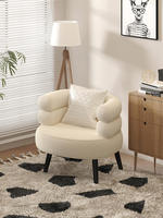 Fauteuil de salon de luxe haut de gamme pour une personne, fauteuil de détente, fauteuil de chambre à coucher, fauteuil de dressing