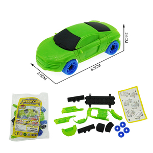 4 modelos mixtos Diy bloques de montaje coche plástico No.333 DIY Super bloques velocidad coche para niños <span class=keywords><strong>sorpresa</strong></span> <span class=keywords><strong>huevo</strong></span> Juguetes - Product Image 2