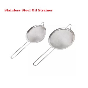 <span class=keywords><strong>Passoire</strong></span> en métal pour <span class=keywords><strong>passoire</strong></span>, en acier inoxydable, avec Long manche, pour filtrer l'eau d'huile et l'eau - Product Image 6
