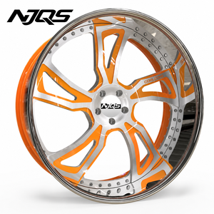 NJQS FIGURATI SF 4587 Geschmiedete Felgen Autoräder 5x114.3 21 Zoll 22 Zoll Alufelgen Kundenspezifische Modifikationen Teile für Subaru Forester - Product Image 1