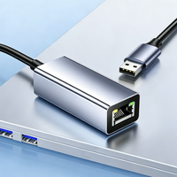 Convertisseur USB vers Ethernet en gros 10/100 Mbps, adaptateur LAN Plug & Play, dongle réseau sans pilote pour ordinateur portable, prix usine en gros
