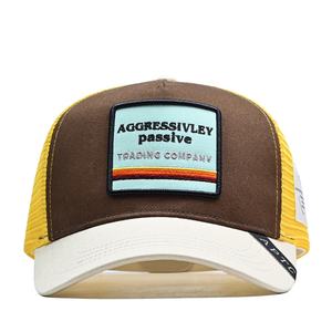 Casquette de camionneur personnalisée de haute qualité avec logo, 5 panneaux, logo stéréoscopique, autocollant en tissu, broderie, casquette de papa - Product Image 2