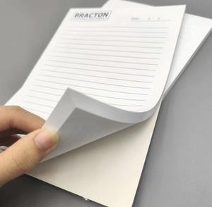 กระดาษหนาคุณภาพสูง พิมพ์โลโก้ตามสั่ง <span class=keywords><strong>สมุด</strong></span>โน้ต<span class=keywords><strong>ฉีก</strong></span>ได้ ขนาด A4 A5 A6 สำหรับสำนักงาน ธุรกิจ <span class=keywords><strong>สมุด</strong></span>บันทึก<span class=keywords><strong>เส้น</strong></span>บรรทัดแนวนอน - Product Image 3