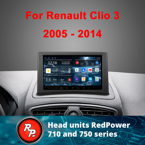Redpower HI-Fi Autoradio DVD per Renault <span class=keywords><strong>Clio</strong></span> 3 <span class=keywords><strong>2005</strong></span> - 2014, Lettore Radio DSP Android 10.0 con CarPlay e Android Auto, Audio Video 2 - Product Image 4