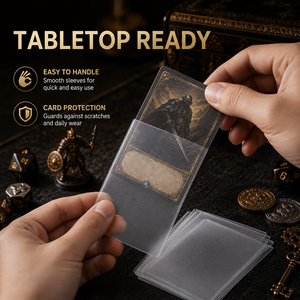 20 pochettes transparentes givrées en PP pour cartes, à bord plat, <span class=keywords><strong>film</strong></span> double couche pour cartes de visite sans logo et avec protection - Product Image 3