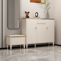 Meuble de rangement à chaussures moderne et luxueux, meuble d'entrée, gain de place, durable, rangement de porche