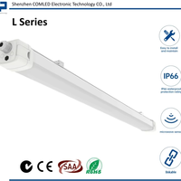 Lampes LED Industrielles Étanches IP66 Tri-proof 4FT 36W 3000K-6000K Angle de Faisceau 120° RCM CE SAA Rohs