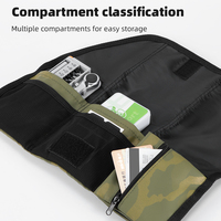 Bolsa de Almacenamiento para Herramientas de Bicicleta, Bolsa Organizadora Portátil para Bicicleta de Montaña, Estuche Vacío, Sin Herramientas Incluidas, Bolsa para Kit de Reparación de Ciclismo