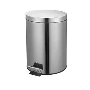Wholesale Cheap Prices Home Kitchen 3l Small Foot Pedal 410 Stainless Steel Trash Can