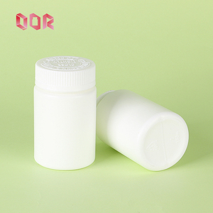 Flacon capsule blanc en PEHD 40ml 50ml 60ml 90ml 135ml 150ml avec bouchon à vis, conteneur pour médicaments, qualité alimentaire et pharmaceutique - Product Image 4