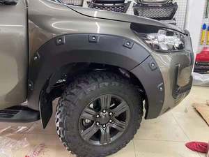 Élargisseurs d'ailes ABS <span class=keywords><strong>HER</strong></span> HE-MT-073 – Nouveau remplacement/réparation pour Hilux Revo 2021 – Pièces auto pour pick-up – Garantie 1 an - Product Image 4