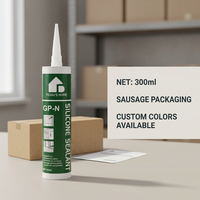 Fabricant de mastic silicone neutre pour fenêtres, portes, verre, étanche, résistant aux intempéries, cartouche de 300 ml, usine OEM