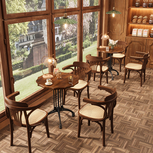 Meubles <span class=keywords><strong>de</strong></span> <span class=keywords><strong>restaurant</strong></span> commerciaux <span class=keywords><strong>de</strong></span> style américain moderne, tables et chaises, plateau en <span class=keywords><strong>bois</strong></span> PU, tailles personnalisables pour les restaurants - Product Image 3