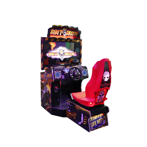 Máquina de Juego de Carreras Dinámica Operada con Monedas, Simulador de Conducción con Vibración para Salón de Juegos - Product Image 2