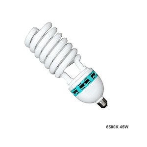 Ampoules fluorescentes CFL E27 en plastique, blanc chaud doux 2700K, Ra80, garantie 1 an, pour économie d'énergie LVD - Product Image 4