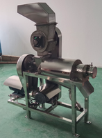 1 Ton Automatische Koude Pers 304 RVS Appel-Gember Sapcentrifuge met Motor 220/380V Fruit Sapmachine
