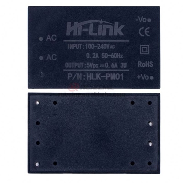 HLK-PM01 4Pin 5V 3W 600MA 0.6A Overcurrent Protection Short Circuit Protection AC DC Power Module