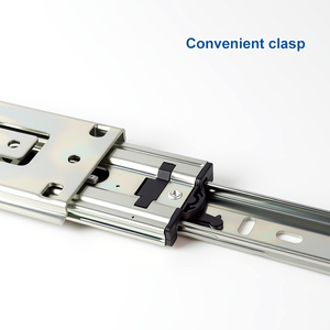 Đồ Nội Thất Nhà Bếp Phần Cứng Nhiệm Vụ Nặng Nề Đầy Đủ Mở Rộng Ngăn Kéo Trượt 51Mm Chiều Rộng - Product Image 3