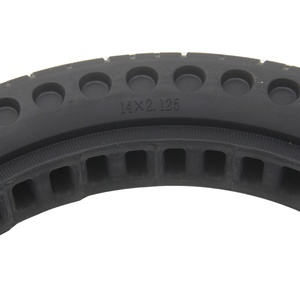 Neumático Sólido 14x2.125 para Bicicleta Eléctrica, Neumático Antipinchazos con Diseño de Panal de Abeja para Bicicleta, Scooter, Patinete Eléctrico - Product Image 4