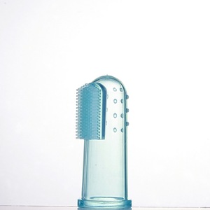 Cepillo de dientes para bebé, limpiador bucal, cepillo de silicona para la lengua, portátil, transparente, BK910 - Product Image 3