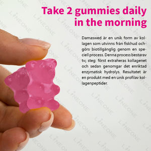 Collagen Gummies Private Label Natürliche vegane Haut aufhellung <span class=keywords><strong>L</strong></span>-Glutathion Collagen Glow Gummies Supplement für die Haut aufhellung - Product Image 5