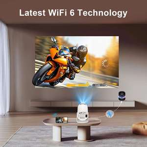 Proyector Portátil HD 1080P 4K con Enfoque Automático, Android 11, Cine Inteligente, WIFI y Bluetooth, Alta Definición 300A - Product Image 5