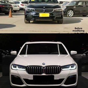 Kit de Actualización para Serie 5 2018-2022, Parachoques Delantero de Plástico ABS de Alta Calidad, Faros Delanteros, Luces Traseras, Nuevo G30 2018-2021, Nuevo Auto B - Product Image 4