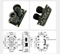 Module de caméra stéréo ultra-haute définition 4K 60fps, scanner 3D haute précision UHD 8MP, IMX415 Starlight, faible luminosité, robot AGV
