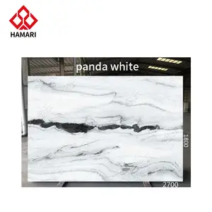 Individueller polierter marmor große Latten tinte durchläufige Platte künstlicher Stein für Hotel Haus