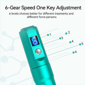 Elektrische Draadloze 6 Speed Aanpassing A 6 S Derma <span class=keywords><strong>Dr</strong></span> Microneedling Pen - Product Image 2