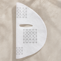 Membrane conductrice en graphène à grille alvéolée OEM Y291, tissu de base en fibres végétales pour appareil de beauté à micro-courant