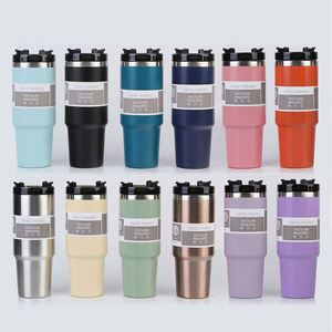 Gobelet isotherme en acier inoxydable, tasse à café isolée sous vide pour la maison, le bureau, les activités de plein air, idéal pour les boissons glacées et les boissons chaudes - Product Image 2