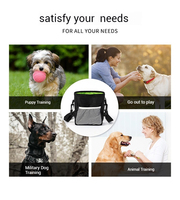 Anpassbare tragbare verstellbare Hunde behandlung Wandert asche Outdoor Quick Access Pet Dog Trainings tasche für Reisen