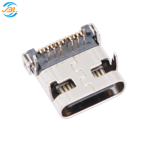 Vente en gros TYPE-C <span class=keywords><strong>prise</strong></span> USB connecteur femelle <span class=keywords><strong>prise</strong></span> PCB 24 broches mâle USB-C connecteur de type C P/N 104318022 - Product Image 3