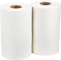Vente en gros de papier toilette doux de qualité pour hôtel d'affaires grand rouleau et assiette de serviettes pour invités sans noyau