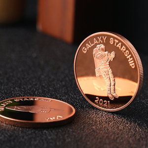 Moeda Comemorativa de Cobre Personalizada de Fábrica, 1oz, com Relevo 3D Alto e Gravação em Cobre, para Coleção - Product Image 4