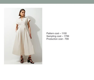 Compre un Vestido Elegante de Una Pieza para Mujer, con Costuras Decorativas, Color y Talla Personalizables, Estilo Moderno - Product Image 3