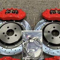 6-Kolben-Bremssattel-Kit mit anpassbarem Bremsscheiben-Design für BMW M3 E92 E60 E46 E39 E30 E90 F10 F18 F20 F22 F30 F35 F36 AMG E63