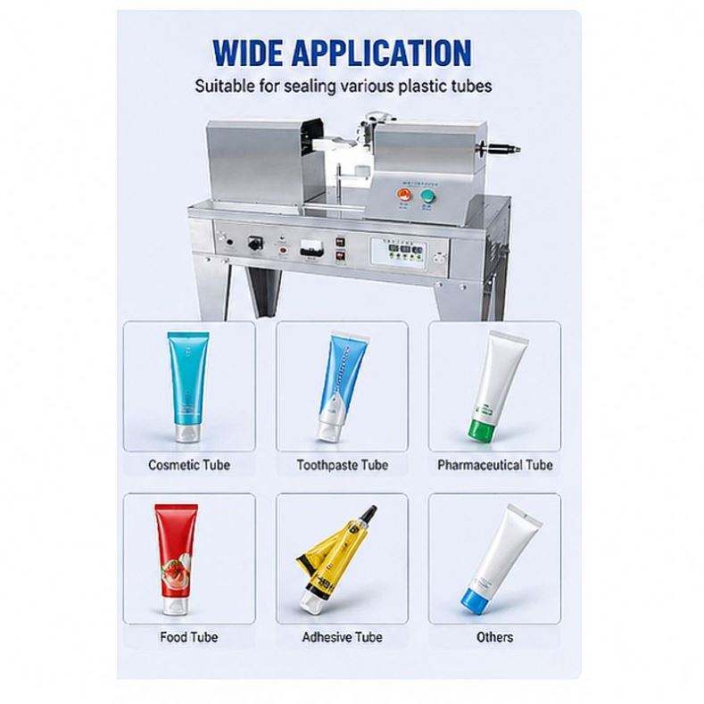 Semi-Automatic Table Top Ultrasonic Toothpaste Tube Sealing Machine ...