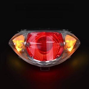 Hot bán 72 LEDs thép không gỉ mùa xuân khóa sửa đổi Led Đuôi ánh sáng cho Yamaha lc135 V2 - Product Image 4